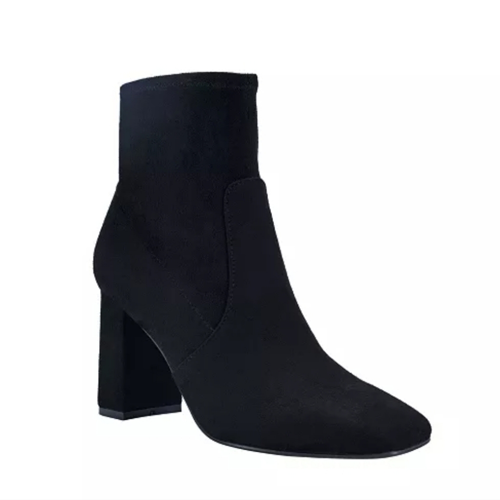 Marc Fisher Needit Stretch Black Boots Size 10